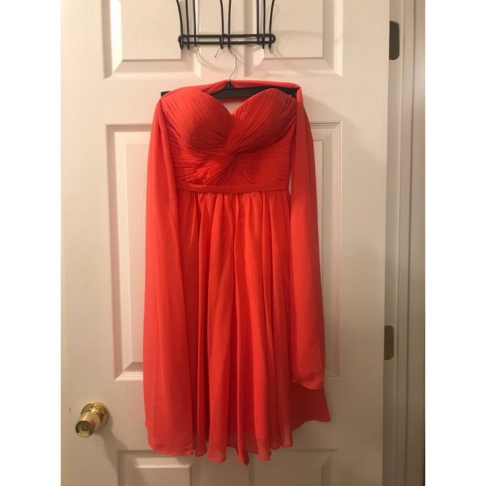 Coral dancing queen dress